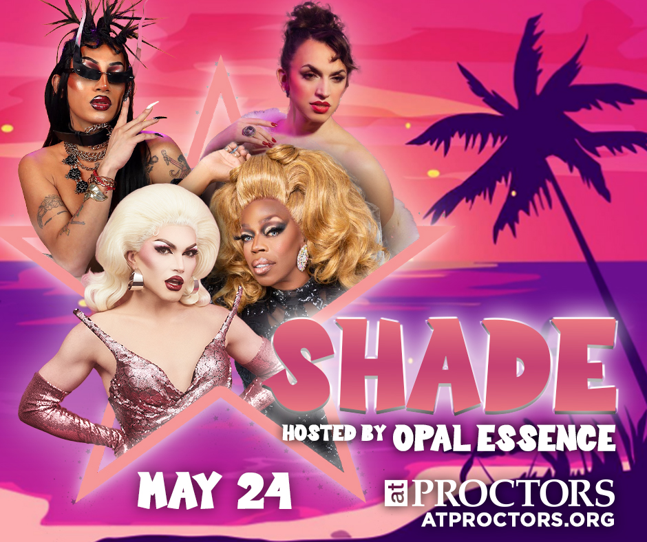 Oh honey, this ain’t your average drag show 💅 SHADE is bringing the drama, the vocals, the comedy, and the full Broadway fantasy—hosted by queen supreme Opal Essence! Limited tickets. Maximum slay.

🎟️ May 24 &gt;&gt; bit.ly/3YwxB8M