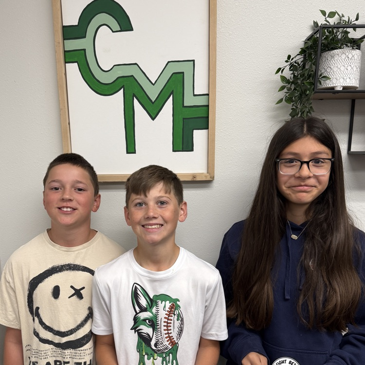 Caught being uncommon thanking bus drivers for their trips and helping other students in class! Great job Layla, Kannon, and Brecken.