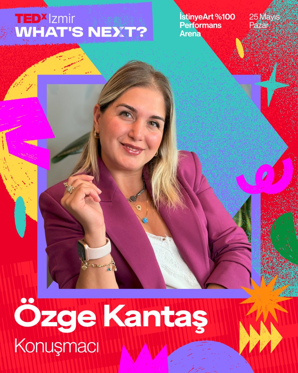 TEDxIzmir (@tedx_izmir) on Twitter photo Özge Kantaş, 25 Mayıs'ta TEDxIzmir sahnesinde!
Etkinlik detayları: tedxizmir.net Özge Kantaş, 25 Mayıs'ta TEDxIzmir sahnesinde!
Etkinlik detayları: tedxizmir.net