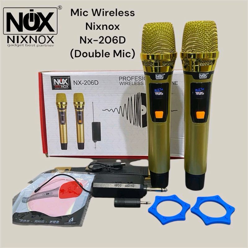 dwu282932's tweet image. Mic Wireles NIXNOX MB-001 microphone bluetooth dengan receiver system Single Mic wireles Dual Mic Wireless Mic Double Wireless Professional Wieless Microphone #mic #micbluetooth #micwireless #mickaraoke #wireless
Link berikut: s.shopee.co.id/5pvacAAKqE?sha…