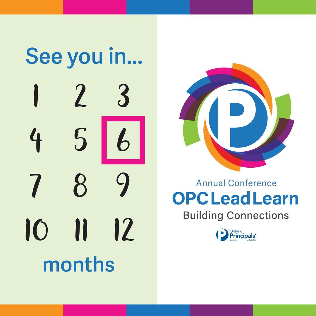 ⏳ The Countdown is on! We’re officially 6 months away from the OPCLeadLearn Conference! 🎉 On November 13-14, join principals and vice-principals from across Ontario for insightful learning, meaningful connections and innovative leadership strategies. bit.ly/OPCLeadLearn