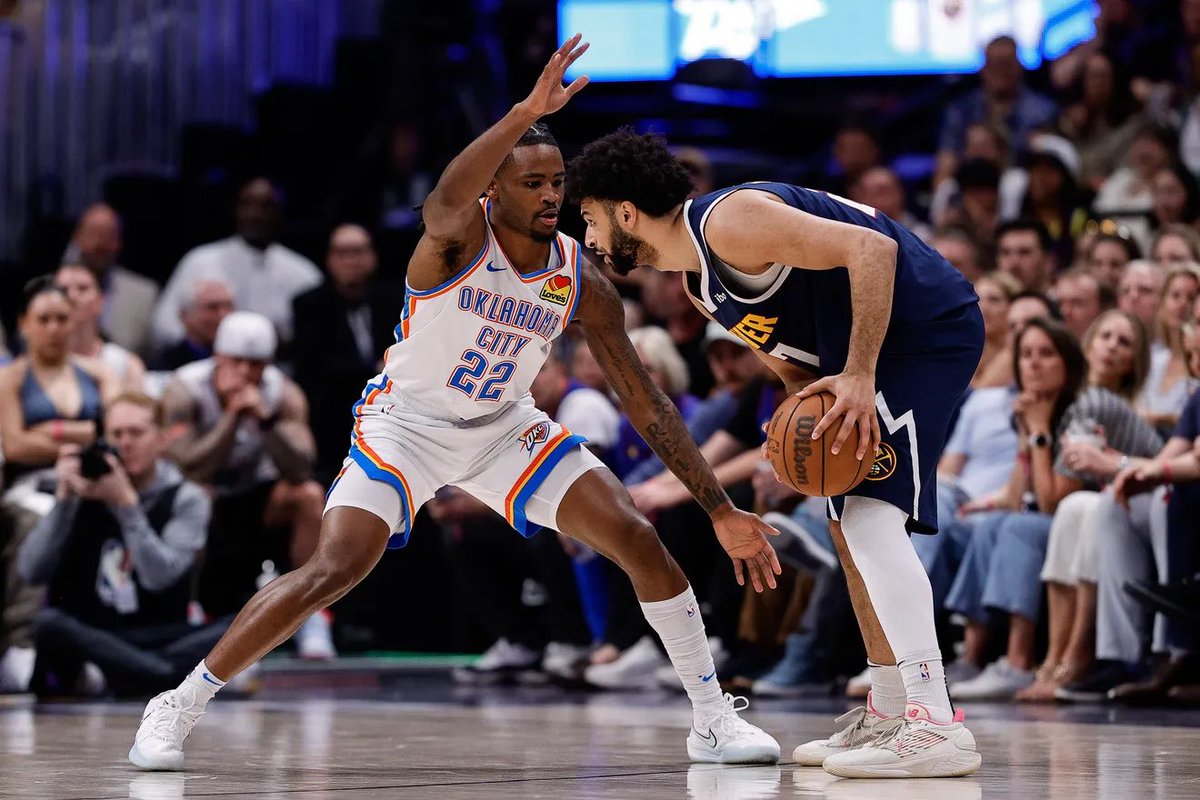 ThunderChats's tweet photo. GOOOOOOOOOOODMORNING THUNDER FANS

IT IS TUESDAY

THE THUNDER SHOWED A LOT OF HEART ON SUNDAY TO STEAL ONE ON THE ROAD

NOW THE SERIES IS TIED

ZERO-ZERO

FIRST TO WIN TWO

AND WE ARE RETURNING TO THE PAYCOM CENTER IN FRONT OF THE BEST FANS IN THE WORLD

WE CANNOT BE COMPLACENT

WE CANNOT BE NON CHALANT

IT IS IMPERATIVE THAT WE PROTECT HOME COURT

AND IT ALL STARTS TONIGHT

TONIGHT WE SEE SHAI SLICE UP THE ZONE LIKE AN MVP DOES

TONIGHT WE SEE DUB BOUNCE BACK AND REMIND US WHAT HE DID IN GAME 3

TONIGHT WE SEE CHET HOLD DOMINION AT THE RIM ON BOTH SIDES

TONIGHT WE SEE IHART AUTOMATIC PUSH SHOTS

TONIGHT WE SEE LU WITH SOME HOME COOKED SHOOTING

TONIGHT WE SEE COOKIES AND CREAM THE GAME WRECKING MACHINE

TONIGHT WE SEE JWILL GET INTO JOKIC’S HEAD

TONIGHT WE SEE ISAIAH JOE MOOOOOOON BALLS

TONIGHT WE SEE AARON WIGGINS SAVE THE GAME OF BASKETBALL

TONIGHT WE TAKE HOLD OF OUR OPPORTUNITY

TONIGHT WE FEED OFF THE ENERGY OF THE CROWD

TONIGHT WE PLAY WITH OUR IDENTITY

TONIGHT WE PLAY OUR BRAND OF BASKETBALL

TONIGHT WE PLAY OKLAHOMA CITY THUNDER PLAYOFF BASKETBALL

SO SOMEBODY, ANYBODY, AND EVERYBODY

PLEASE TELL ME

WHAT MF DAY IS ITTTTTTT

#ThunderUp