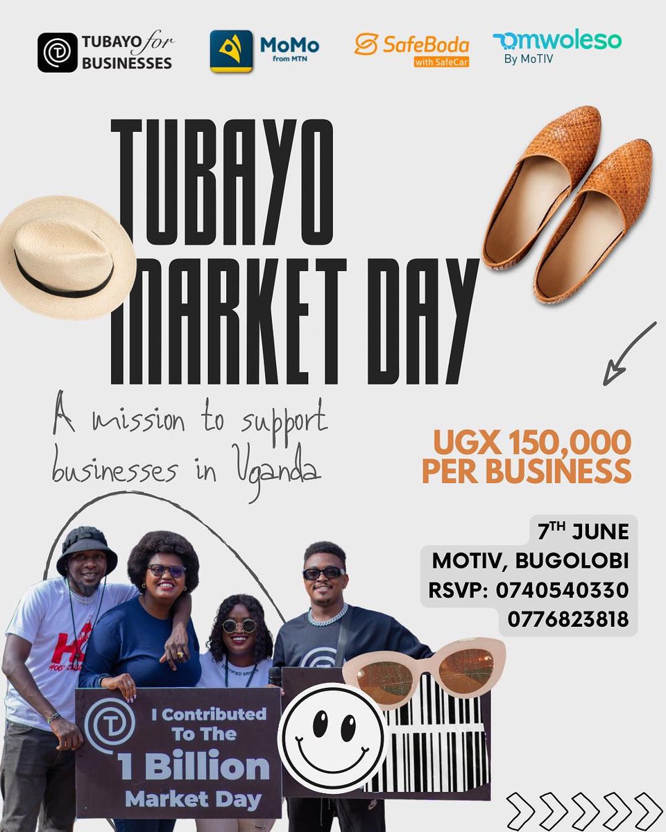 The next edition is here🎉

Secure your vendor slot today🤗
☎️0740540330