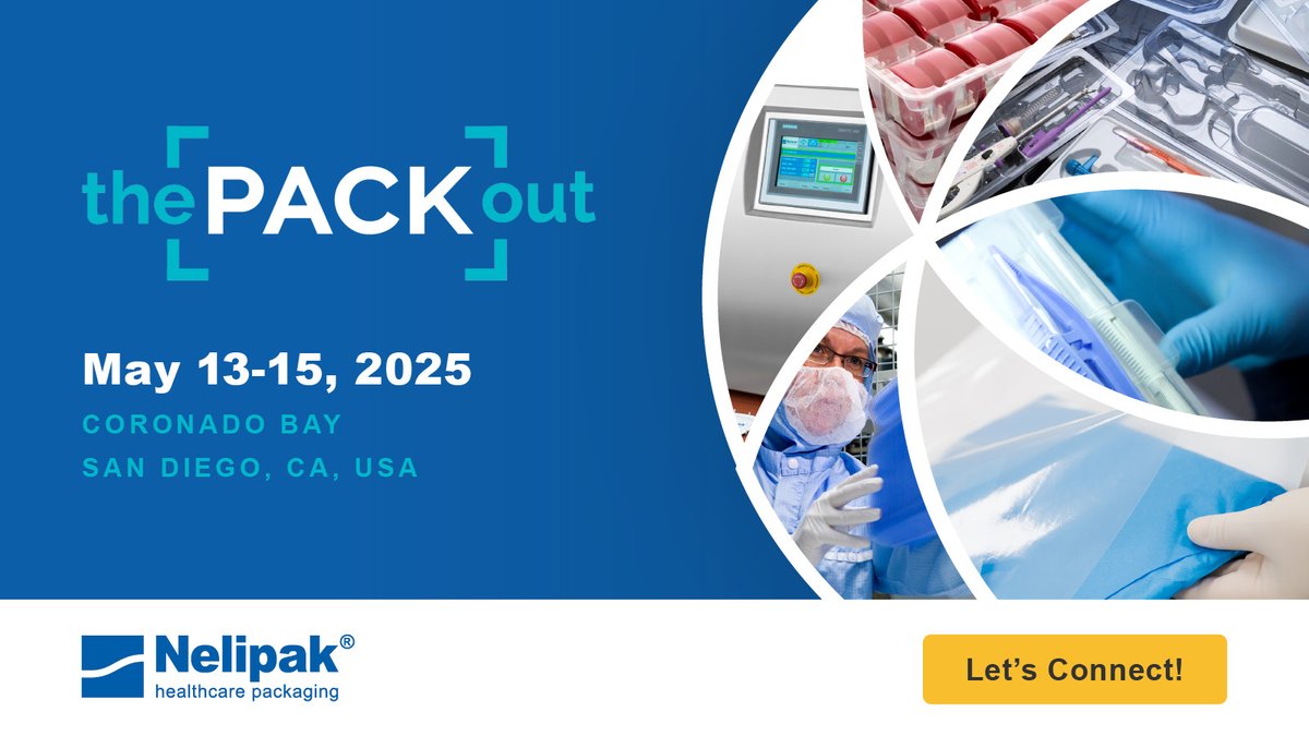 Today is day one of #thePACKout! The Nelipak team is live in Coronado, CA and ready to discuss #packaging innovation and #sustainability. nelipak.com/contact-us/