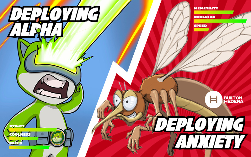 Hedera memes $Honk vs $SMACKM
