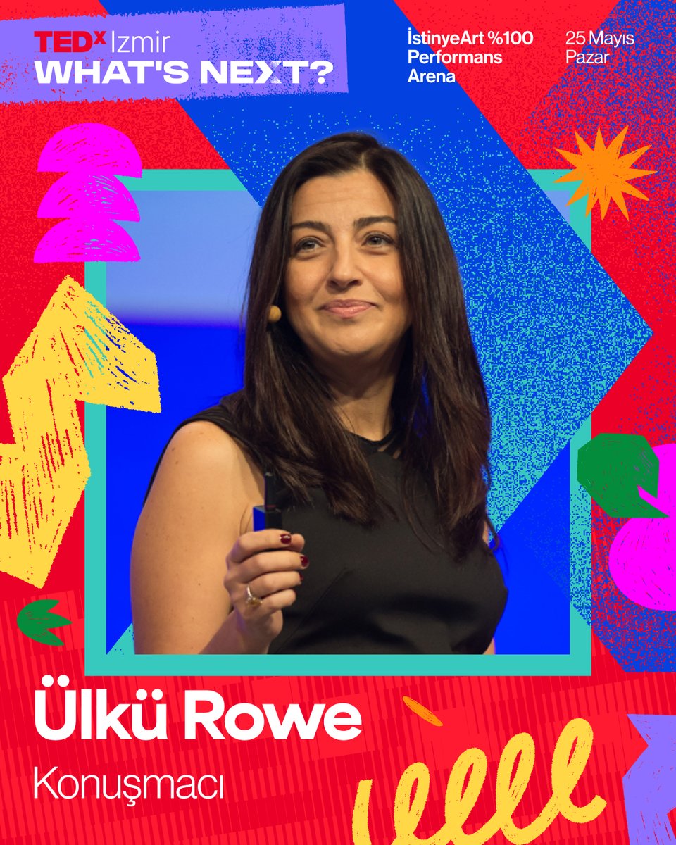 TEDxIzmir (@tedx_izmir) on Twitter photo Ülkü Rowe, 25 Mayıs’ta TEDxIzmir sahnesinde!
Etkinlik detayları: tedxizmir.net Ülkü Rowe, 25 Mayıs’ta TEDxIzmir sahnesinde!
Etkinlik detayları: tedxizmir.net