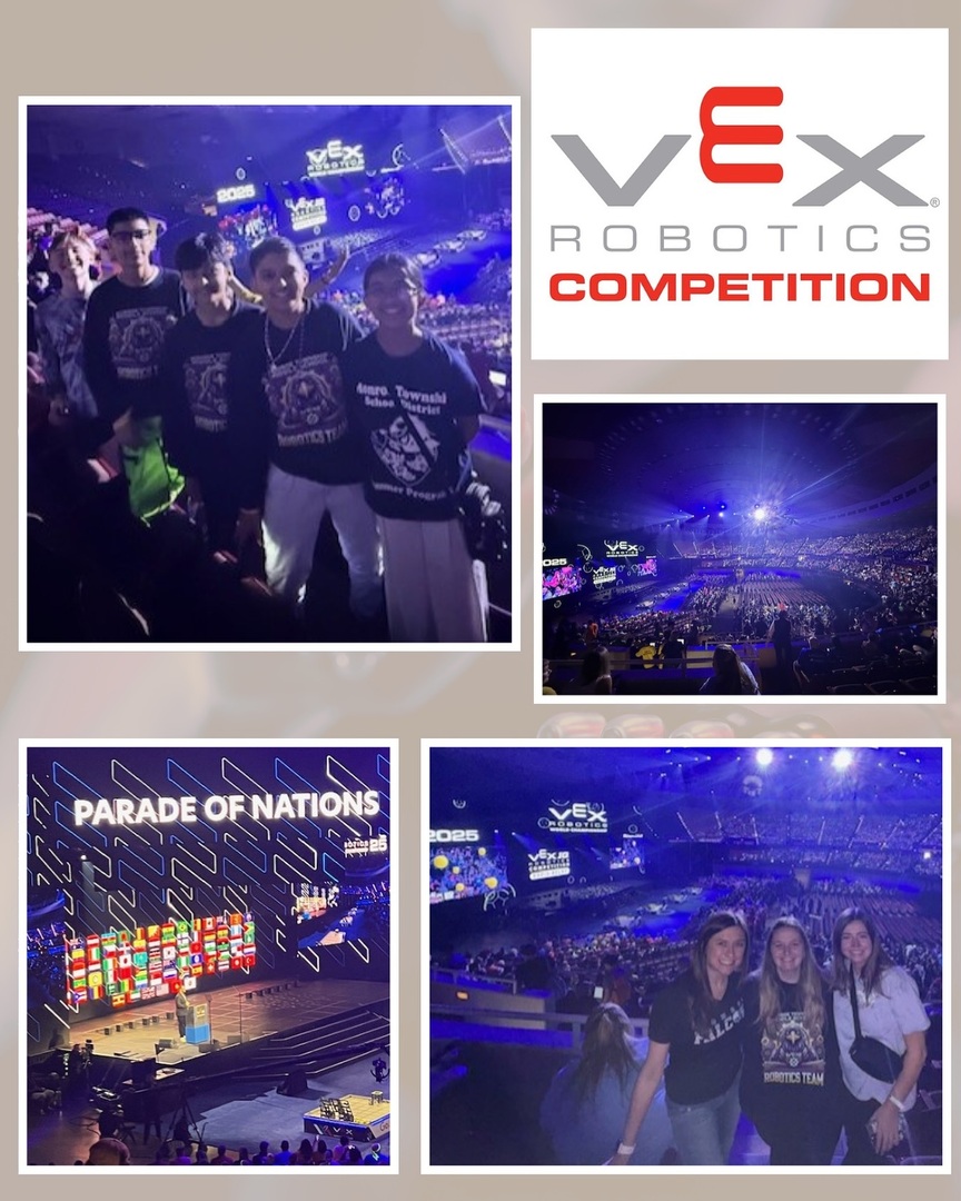 MtmsFalcons's tweet image. The MTMS Robotics team attended the Welcoming Ceremony/Parade of Nations at the 2025 Vex Worlds Championship to kick off the event. First round of qualification matches have begun! Let’s go Monroe Elite!
#FabFalcons
#vexroboticsworldchampionship 
#VexRob… instagr.am/p/DJmEwSAgKQn/