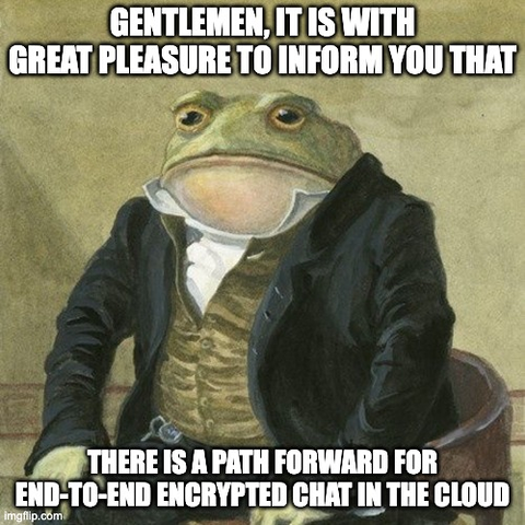 We secure all communications with a cloud-hosted LLM, running on an H100 in confidential mode. 

Latency overhead goes away once you cross the 10B model size. 

This is our first foray into applied cryptography -- help us refine our ideas.