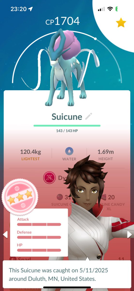 100% Dynamax Suicune 🤩