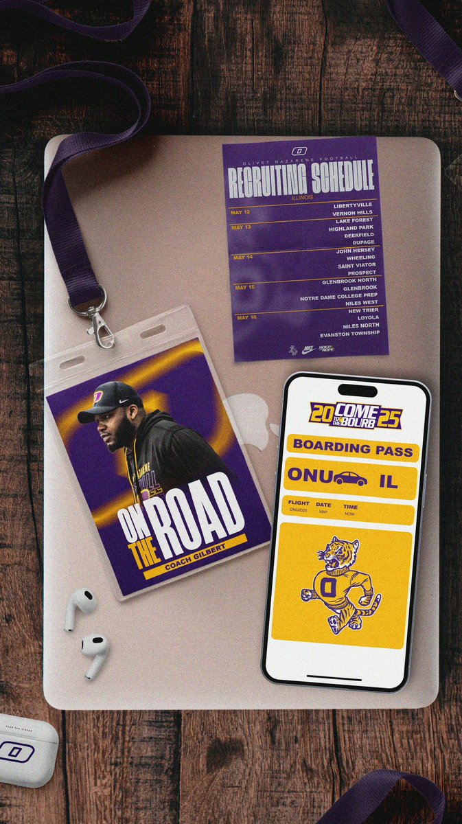 Coach Gilbert is on the road! 
- 
#HateAverageBeGREAT #WinTheWest #FearTheStreak #TheTigerWay #R837 #ComeToTheBourb #HoldTheRope