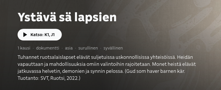 NomertaK's tweet photo. @KDpuolue @persut @kokoomus @RadioDei  https://t.co/cGagWU9i0O Sellaista se on kun vanhemmat kasvattavat lapsiaan "oikeaan uskoon". Lastensuojelu hoi! Koska uskonnolliseen  (psykkiseen) väkivaltaan puututaan ? #uskonto  #politiikka #AsennevammaisetAasitRatsastavatJumalalla #koulu https://t.co/2aXHyUs23n