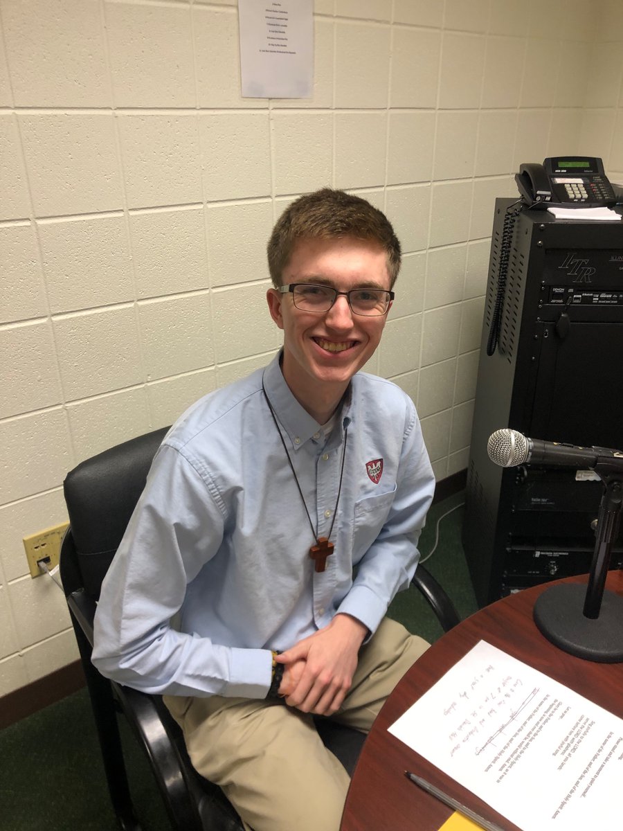 John Fitzgerald (@mrfitzhistory) on Twitter photo Thank you <a href="/BenetRedwings/">Benet Academy</a> senior Tim Treacy for reading the morning prayer. #redwingnation Thank you <a href="/BenetRedwings/">Benet Academy</a> senior Tim Treacy for reading the morning prayer. #redwingnation