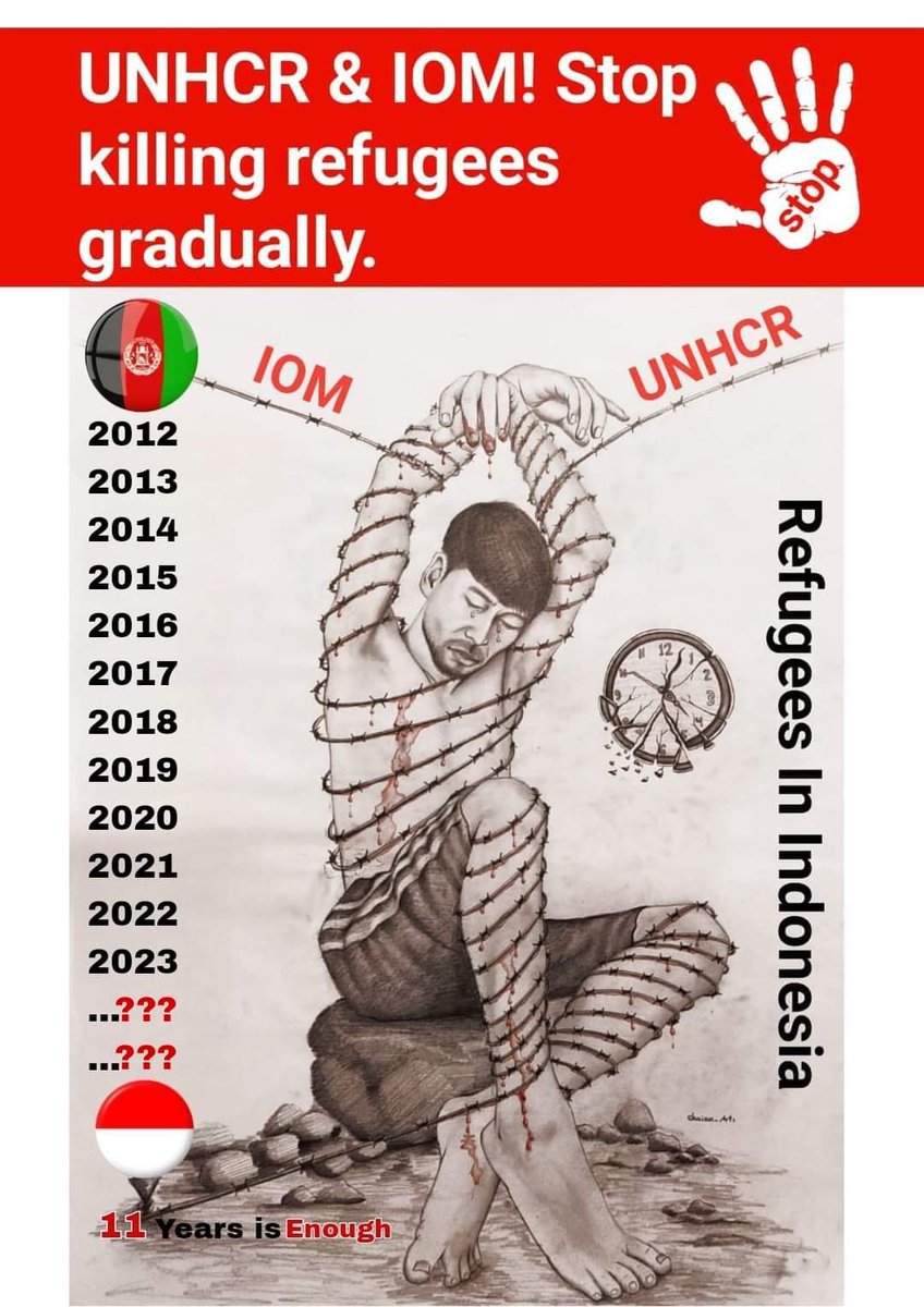 #End13YearsInLimbo_Indonesin  attention