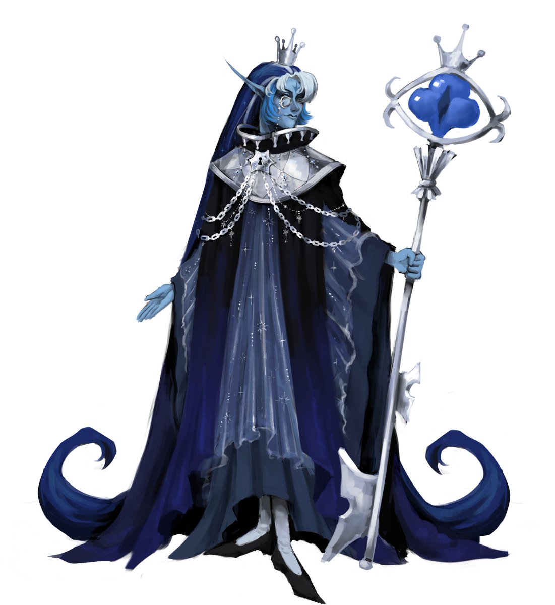 #cookierun
my take on fount of knowledge design!! I really hated the gold on him, so I switched it all for silver