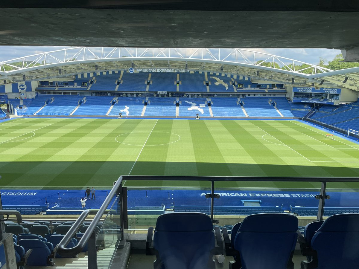 Not a bad venue for a meeting!

<a href="/OfficialBHAFC/">Brighton & Hove Albion</a>
