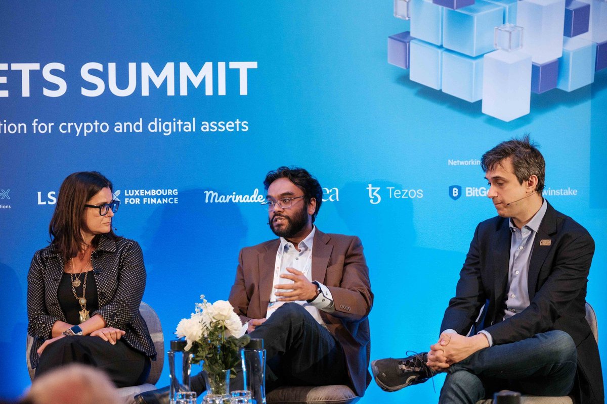 Brit_blockchain's tweet photo. 📸 Some official photos from the @FT Financial Times Summit.

Thank you for the kind invitation and for hosting such an insightful event.

Great to see key conversations shaping the future of Crypto, Web3, and Blockchain.

#FTSummit #Blockchain #Crypto #Web3 #DigitalAssets #BBA https://t.co/BbOv1di2Pf