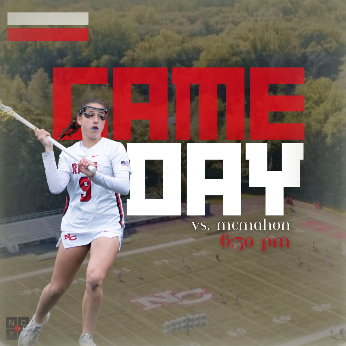 Girls Lacrosse is at home in an FCIAC matchup vs. McMahon! #nctv78