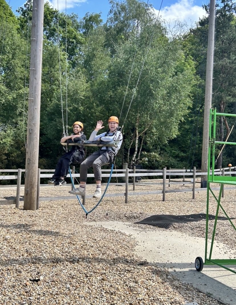 PeckhamAcademy's tweet image. Work hard, play harder!  Year 11 residential was all about teamwork, challenges, and unforgettable laughs. From study sessions to high swings — we did it all! #Year11Residential #WorkAndFun #MemoriesMade
