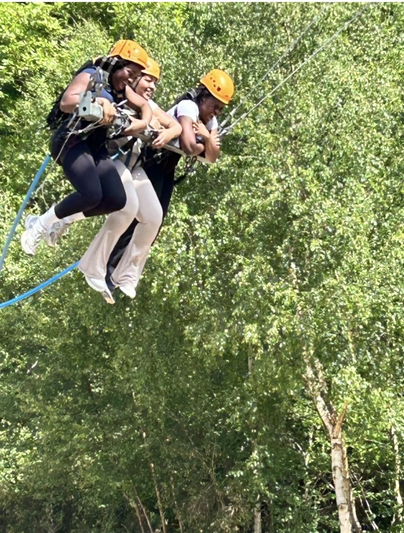 PeckhamAcademy's tweet image. Work hard, play harder!  Year 11 residential was all about teamwork, challenges, and unforgettable laughs. From study sessions to high swings — we did it all! #Year11Residential #WorkAndFun #MemoriesMade