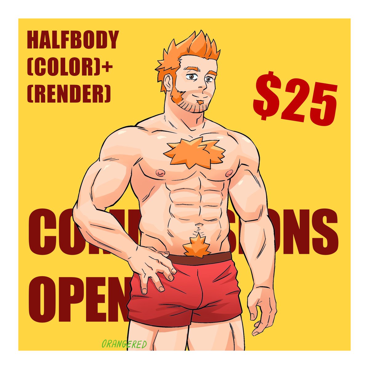 orangeredddd's tweet image. Hi there! I'm finally opening 4 commission slots!
Feel free to message me if you're interested! 🌟🌟🌟