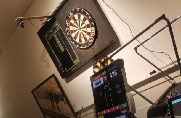 Simple but effective! ⬇️ 

What do you need to play Online Darts?

- Dart Connect ✅ 
- Phone or Tablet ✅ 
- Reliable WiFi ✅ 

No Tablet? That’s fine, a Laptop with Webcam will suffice 💻 🎥 

Join our discord today to get involved
discord.gg/VRguTDmP