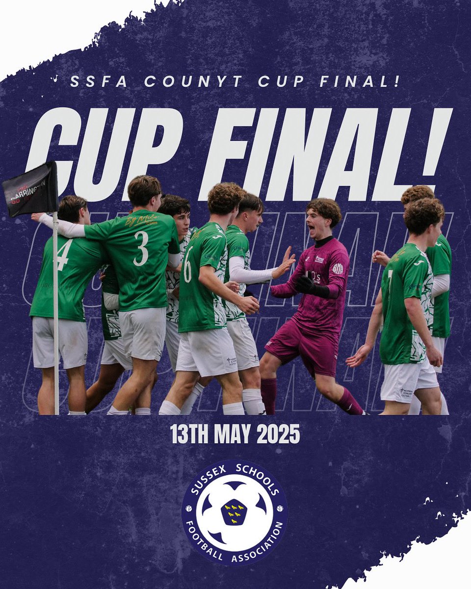 Newmanfootballacademy (@cncsfootball) on Twitter photo Our U19 County Cup Final kicks off tonight! ⚽️
We battle it out against Bexhill College in the final game of the season and it’s a big one!
COME ON NEWMAN! 🙌
⏰ 7:30 PM Kick Off
📍 Culver Road, Lancing
<a href="/SussexSchoolsFA/">Sussex Schools FA</a>
<a href="/NewmanCollege_/">Newman College</a> Our U19 County Cup Final kicks off tonight! ⚽️
We battle it out against Bexhill College in the final game of the season and it’s a big one!
COME ON NEWMAN! 🙌
⏰ 7:30 PM Kick Off
📍 Culver Road, Lancing
<a href="/SussexSchoolsFA/">Sussex Schools FA</a>
<a href="/NewmanCollege_/">Newman College</a>