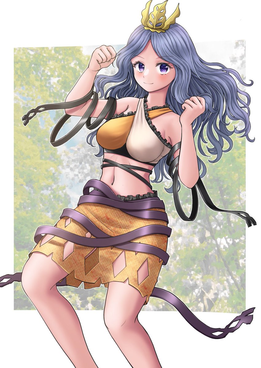 Kyabemother's tweet image. ウバメさん ちょっっっセクシー過ぎませんか?
……少々ゴツくなってしまいました💦
#塵塚ウバメ
#東方錦上京
#東方Project