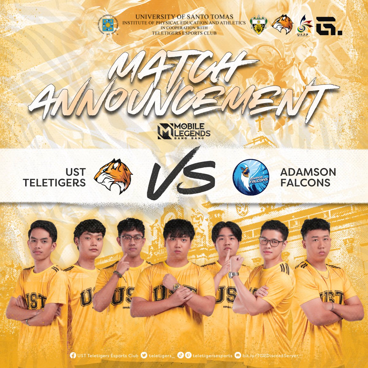 UST Teletigers Esports Club tweet media