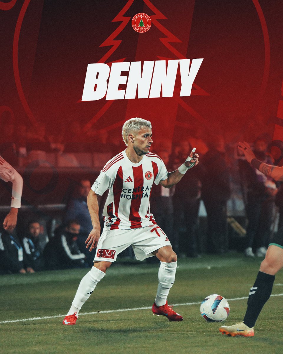 ❤🤍 Kulübümüz, profesyonel futbolcumuz Benny ile opsiyon maddesi kullanılarak 1 yıllık sözleşme imzalamıştır.

#CentralHospitalÜmraniyespor