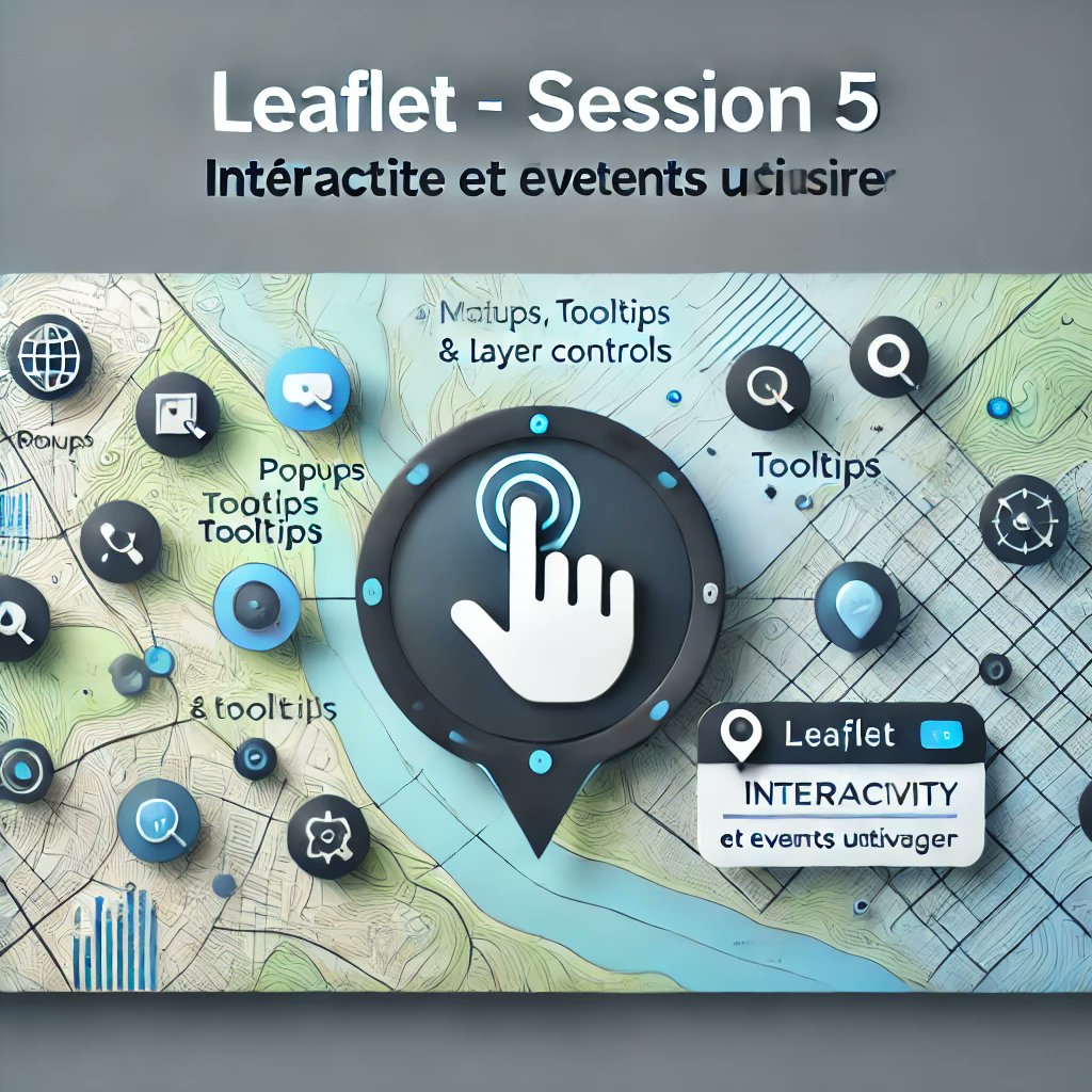 📍 La 5e session du tutoriel Leaflet est en ligne !
 💡 Thème:interactivité,événements,popups,infobulles
 🧭Dernière étape avant le mini-projet final(jeudi prochain).
 🎓Partagez vos cartes pour recevoir un retour personnalisé!
 🔗shorturl.at/4hoMT
#Leaflet #SIG #webmapping