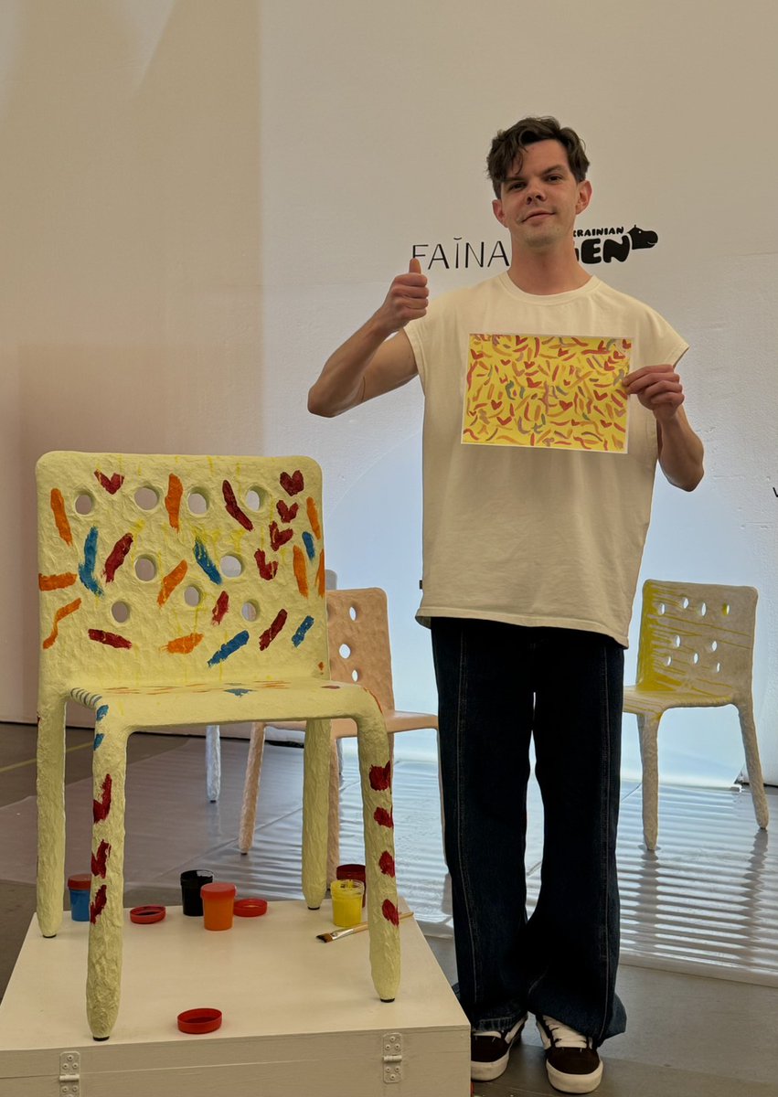 AKurkov's tweet image. Ukr NGO genukrainian.com.ua and Ukrainian brand Faina are fundraising for psychologicak rehabilitation of kids affected by war. You can win hand-painted chair or just donate to this cause!
please use send.monobank.ua/jar/6rv3nnNoPK
or paypal gen.ukrainian@gmail.com