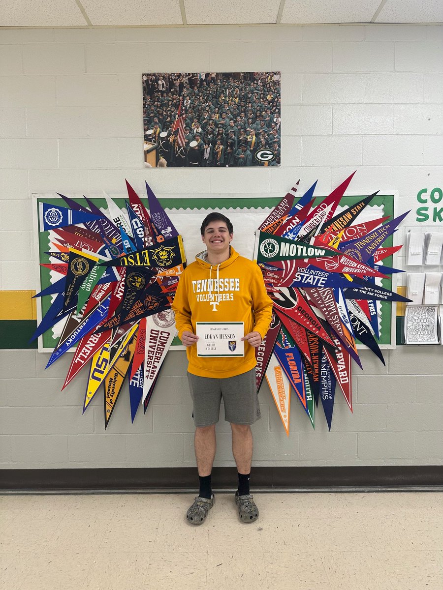 Congrats to Logan Hesson on his commitment to Welch College!