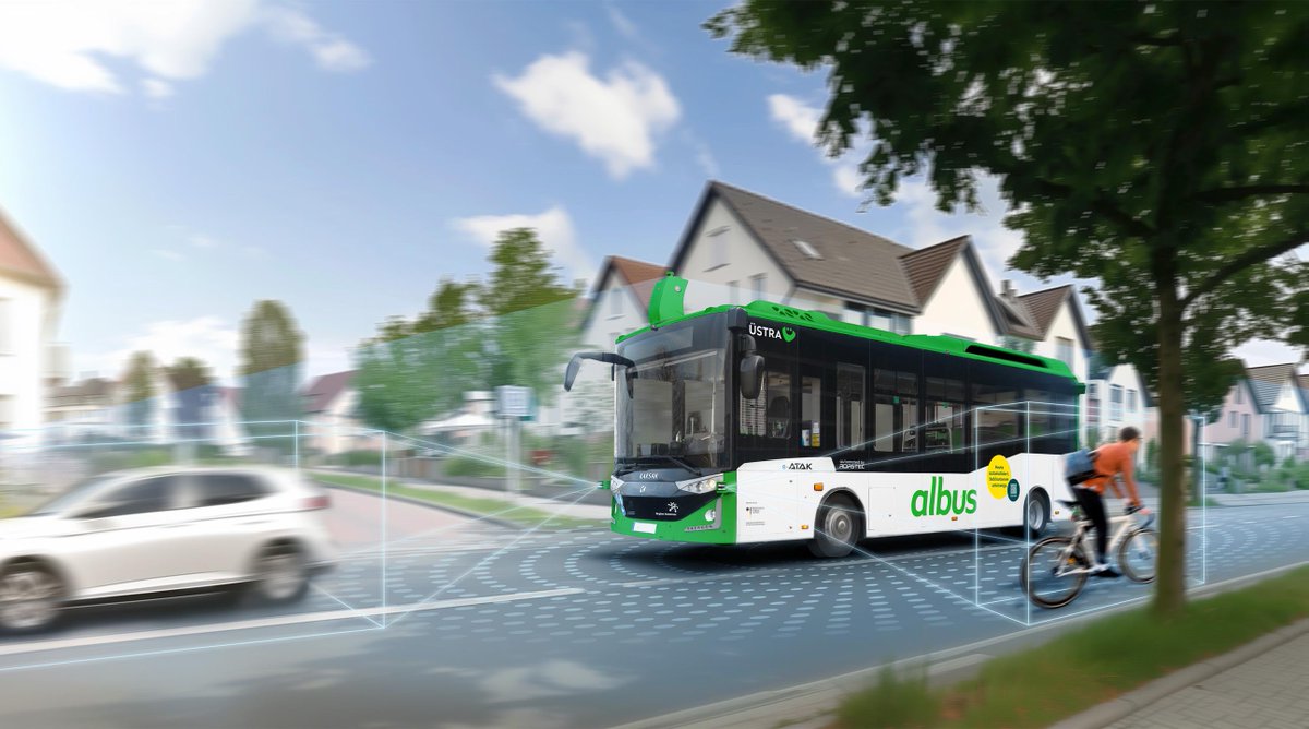 ADASTEC Introduces SAE Level-4 Driving to Germany with the Karsan Autonomous e-ATAK in Project albus

Germany’s first full-size 8-meter SAE Level-4 automated bus with more than 20 seats will begin operating on open public roads as part of Project albus. Running on Line 906 in the