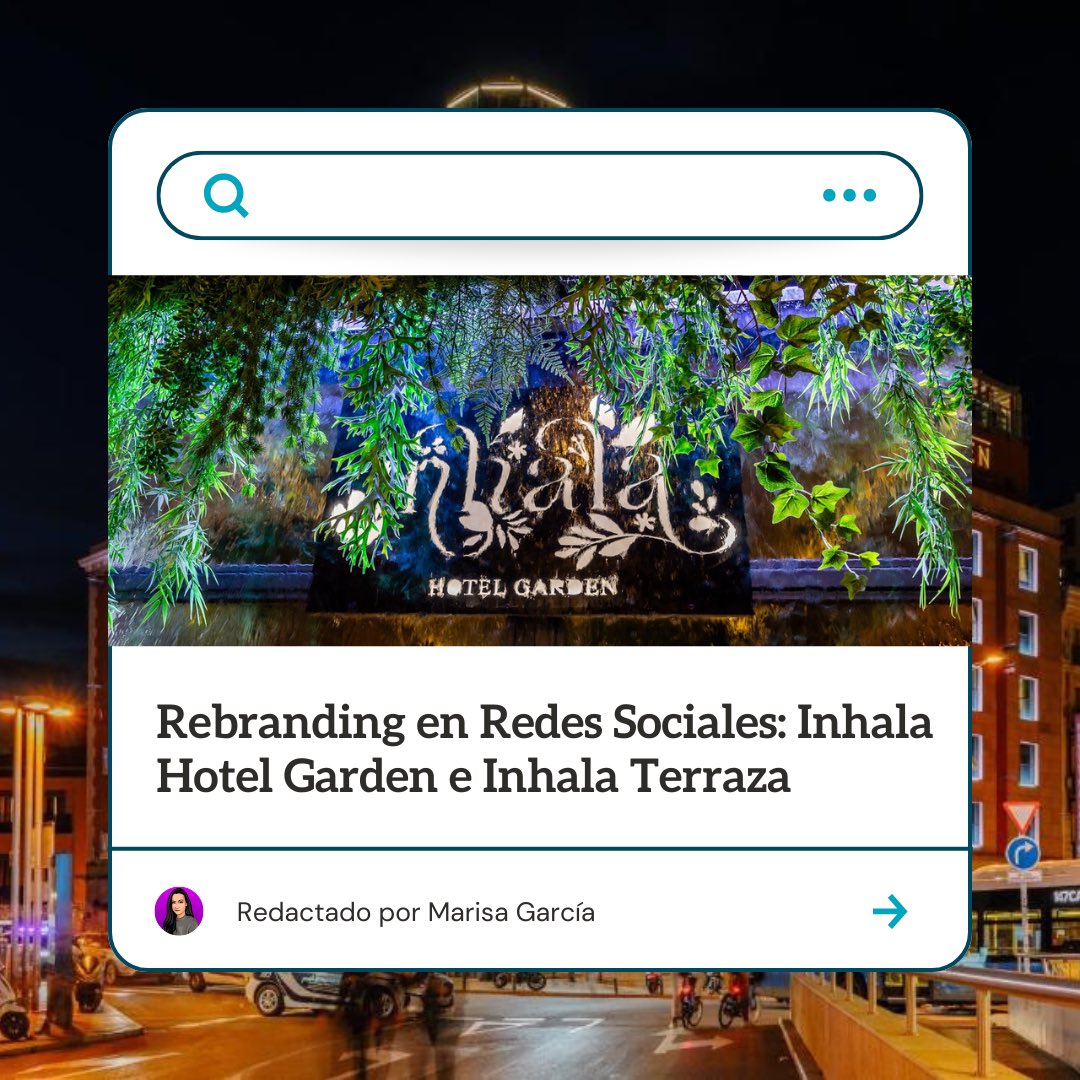 🌱 <a href="/InhalaHotel/">Inhala Hotel Garden</a> renueva su imagen en una apuesta firma y profesional por la sostenibilidad, el diseño y una experiencia de bienestar integral ⭐ 

Saber más: asiri.es/inhala-hotel-g…