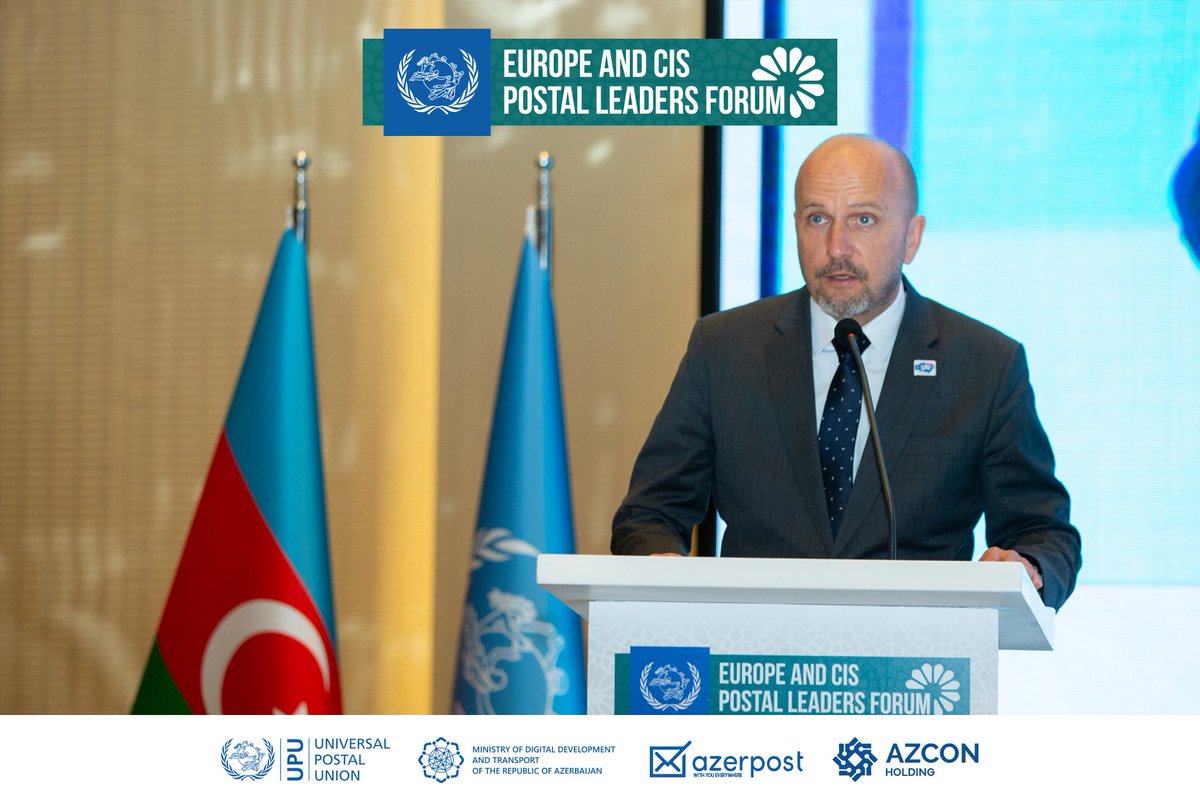 azerpost_az's tweet photo. Bakıda keçirilən “Poçt Liderləri Forumu” bu gündən öz işinə başlayıb

Daha ətraflı: https://t.co/OAVOczbaWN

🌐 https://t.co/4OqXhKT0HD
📧 office@azerpost.az
📞 169

 #UPU #AZERPOST #POSTALLEADERSFORUM https://t.co/GhJ0Pot01Z