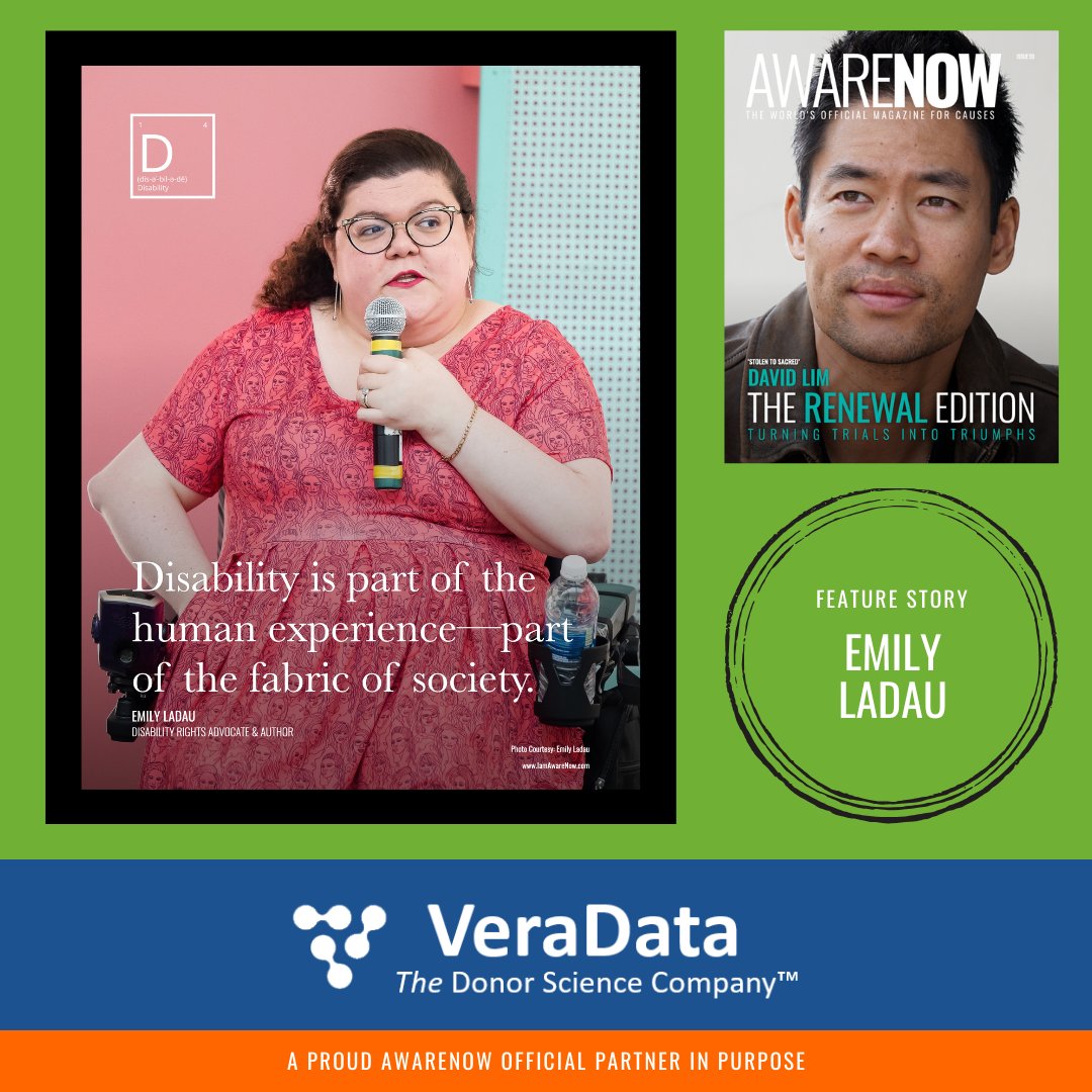 VeraData The Donor Science Company (@veradata) on Twitter photo 🗣️ Join us for an inspiring conversation with <a href="/emily_ladau/">Emily Ladau</a>! From Sesame Street to advocate, she's changing narratives. Don't miss <a href="/awarenowmedia/">AwareNow Media</a>'s chat on breaking down myths and sharing truths. 🔍✨ bit.ly/3ImswYp 🗣️ Join us for an inspiring conversation with <a href="/emily_ladau/">Emily Ladau</a>! From Sesame Street to advocate, she's changing narratives. Don't miss <a href="/awarenowmedia/">AwareNow Media</a>'s chat on breaking down myths and sharing truths. 🔍✨ bit.ly/3ImswYp