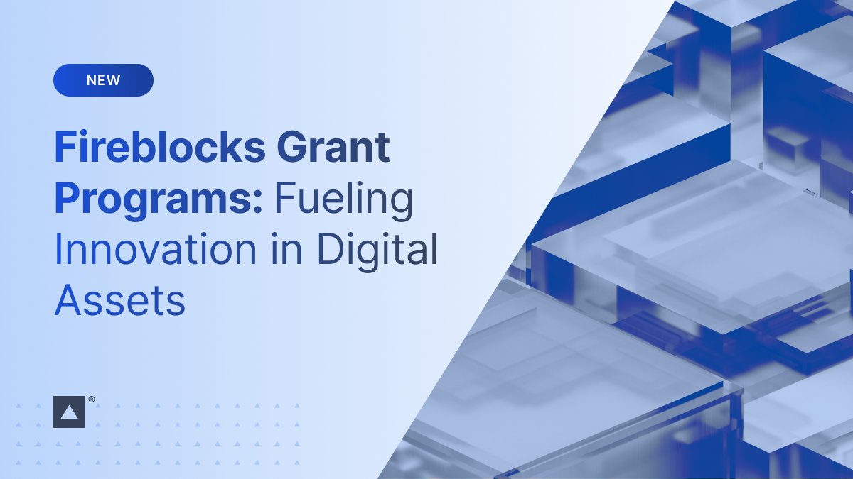 Innovation requires fuel. The Fireblocks Grant Program is here to provide it.

We’re funding projects ranging from stablecoin payments to onchain RWAs to Web3 applications—built on Fireblocks and leading partner protocols like @Solana, <a href="/StellarOrg/">Stellar</a>, <a href="/ton_blockchain/">TON 💎</a>, <a href="/PayPal/">PayPal</a>
