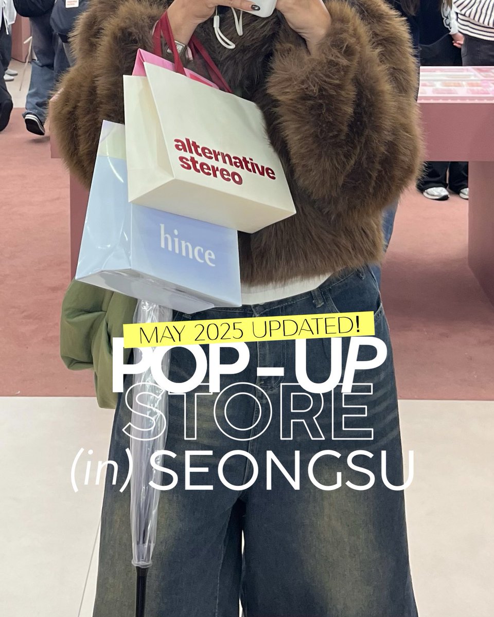 tkxmq_'s tweet photo. รวมมาแล้วให้! Pop-Up Store ย่าน Seongsu ที่ทุกคนควรไป! ชอบอะไรแบบนี้ของเกาหลีมากกก เพราะซื้อของในร้านแล้วเค้าก็จะแถมของกุ้กกิ้ก ปุ้กปิ้กให้ ซึ่งตอนนี้ที่ฮิตมากๆ และต้องแถมทุกแบรนด์เลยก็คือพวก keyring ที่ข้างในจะมีเมคอัพจิ๋วๆแหละ แถมทุกแบรนด์! ตามเก็บสนุกมากกก 

*ทุกร้านสามารถเสิร์จชื่อใน Naver Map ได้เลยนะคะ จริงๆอยู่ใกล้ๆกันหมดเลยย เดินไปเรื่อยๆก็เจอทุกร้าน หลายๆร้านจะให้จองคิวหน้าร้านก่อนนะคะ ไม่มีเบอร์เกาหลีก็เข้าได้ เค้าจะให้จองคิวผ่านอีเมลแทนค่ะ
แต่ถ้าร้านไหนคนไม่เยอะก็ walk in ได้เลยย

enjoy kub! 🫶🏼🍎🩷

#รีวิวเกาหลี #เที่ยวเกาหลี