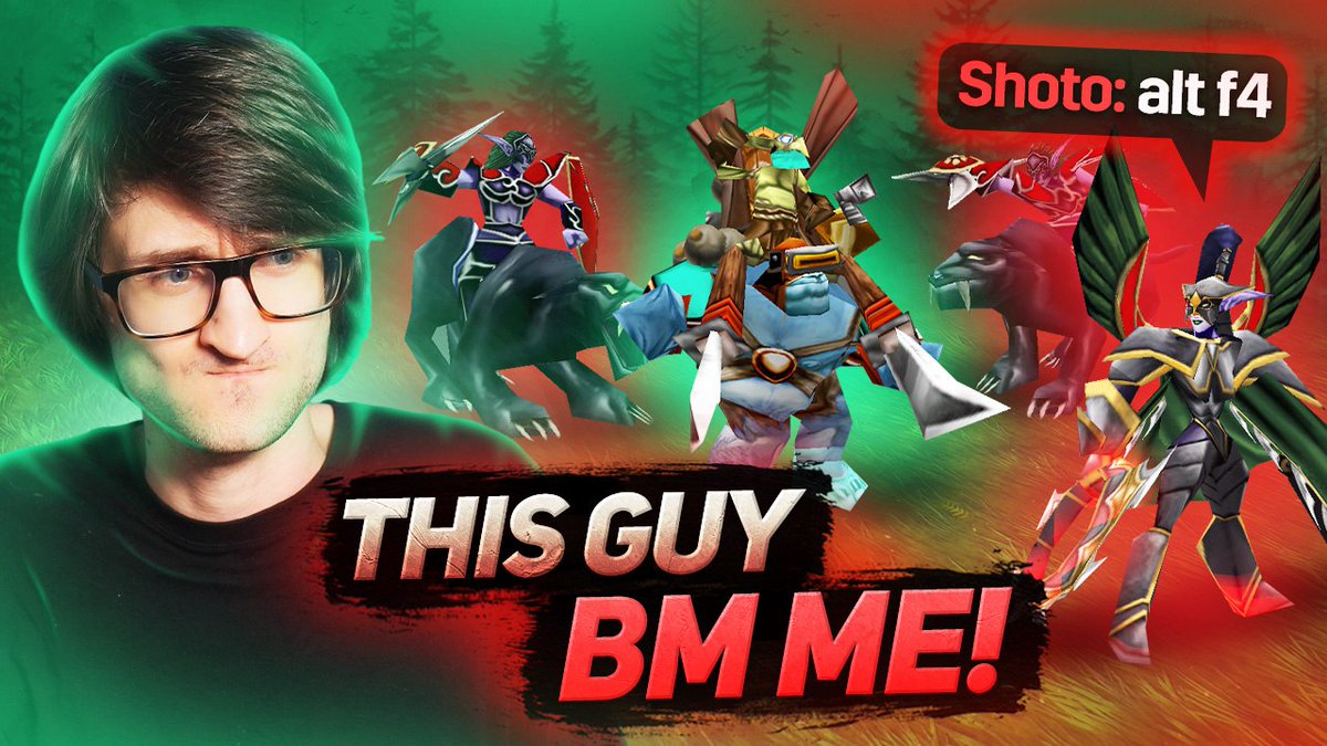 Just uploaded a new video on my EN Warcraft channel
with English subtitles!

Opponent caught me creeping, killed my hero, and started spamming "just leave".

I stayed. I focused. I punished the BM.

🎥 Watch the full revenge:
youtu.be/obc6n9U0s1E?si…