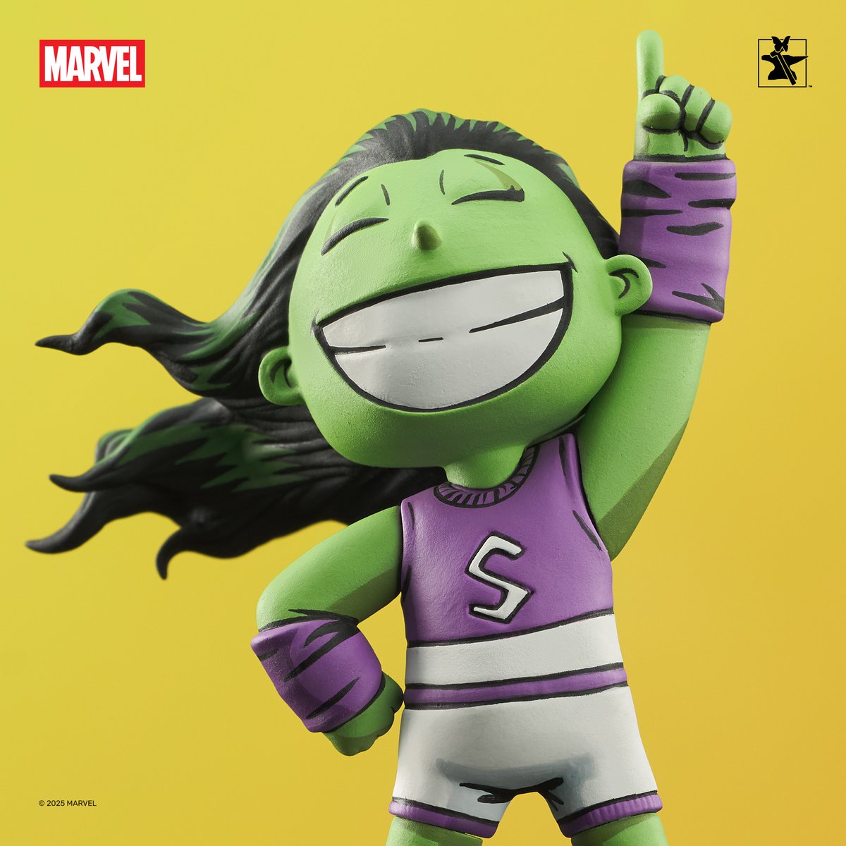 Lawyer by day, hero always. 💼💥 This 5-inch She-Hulk Animated-Style Statue captures Jennifer Walters’ strength and sass, inspired by Marvel Comics' variant cover artwork. A small but mighty must-have! 

bit.ly/SHE-HULK-STATUE 

#MarvelComics #SheHulk #AnimatedStyleStatue