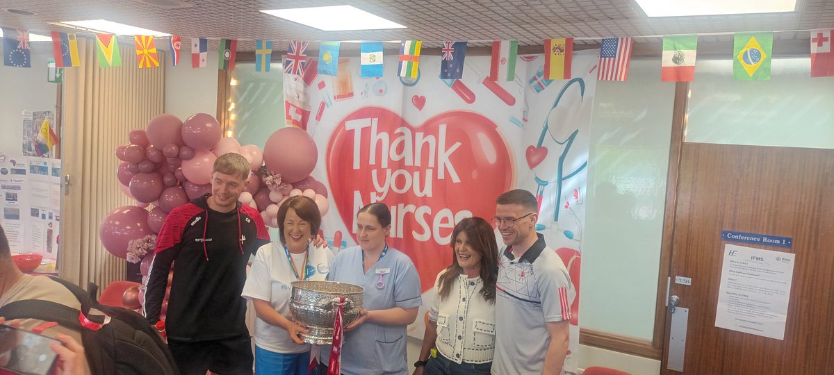Millie Gray (@milliegray121) on Twitter photo Fantastic day celebrating International Nurse's Day with colleagues in Louth County Hospital......surrounded by Champion Nurses & <a href="/louthgaa/">Louth GAA</a> <a href="/AdrianCleary101/">Adrian Cleary</a> <a href="/ainedav/">Aine Kavanagh</a> <a href="/CaheyCatriona/">Catriona Mc Cahey</a> <a href="/Aoifsoneill1/">Aoifsoneill</a> <a href="/HealthPromoOLOL/">Health Promotion OLOL and Louth County Hospital</a> Fantastic day celebrating International Nurse's Day with colleagues in Louth County Hospital......surrounded by Champion Nurses & <a href="/louthgaa/">Louth GAA</a> <a href="/AdrianCleary101/">Adrian Cleary</a> <a href="/ainedav/">Aine Kavanagh</a> <a href="/CaheyCatriona/">Catriona Mc Cahey</a> <a href="/Aoifsoneill1/">Aoifsoneill</a> <a href="/HealthPromoOLOL/">Health Promotion OLOL and Louth County Hospital</a>