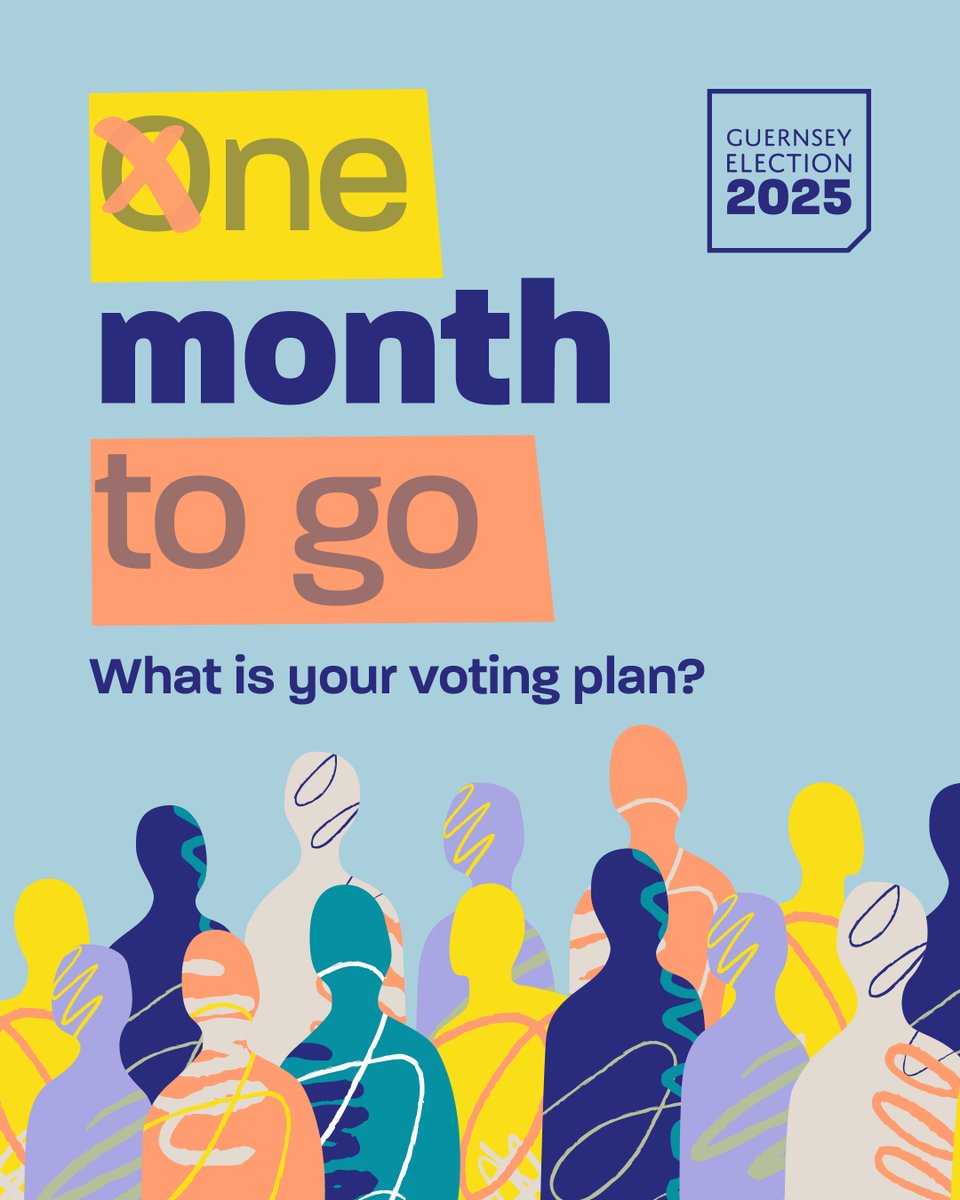 Only 1 month until Election Day.

It’s decision time.

Are you voting by post, or in person? Get organised.