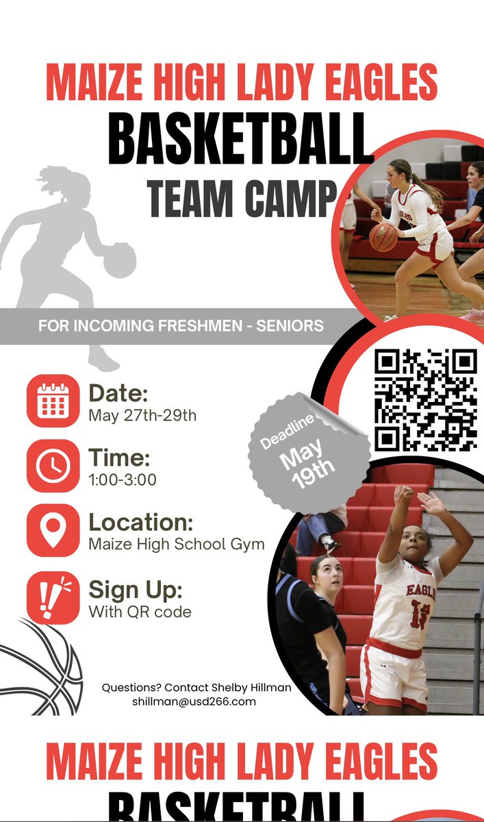 Summer is quickly approaching! Don’t forget to sign up! #LadyEagles