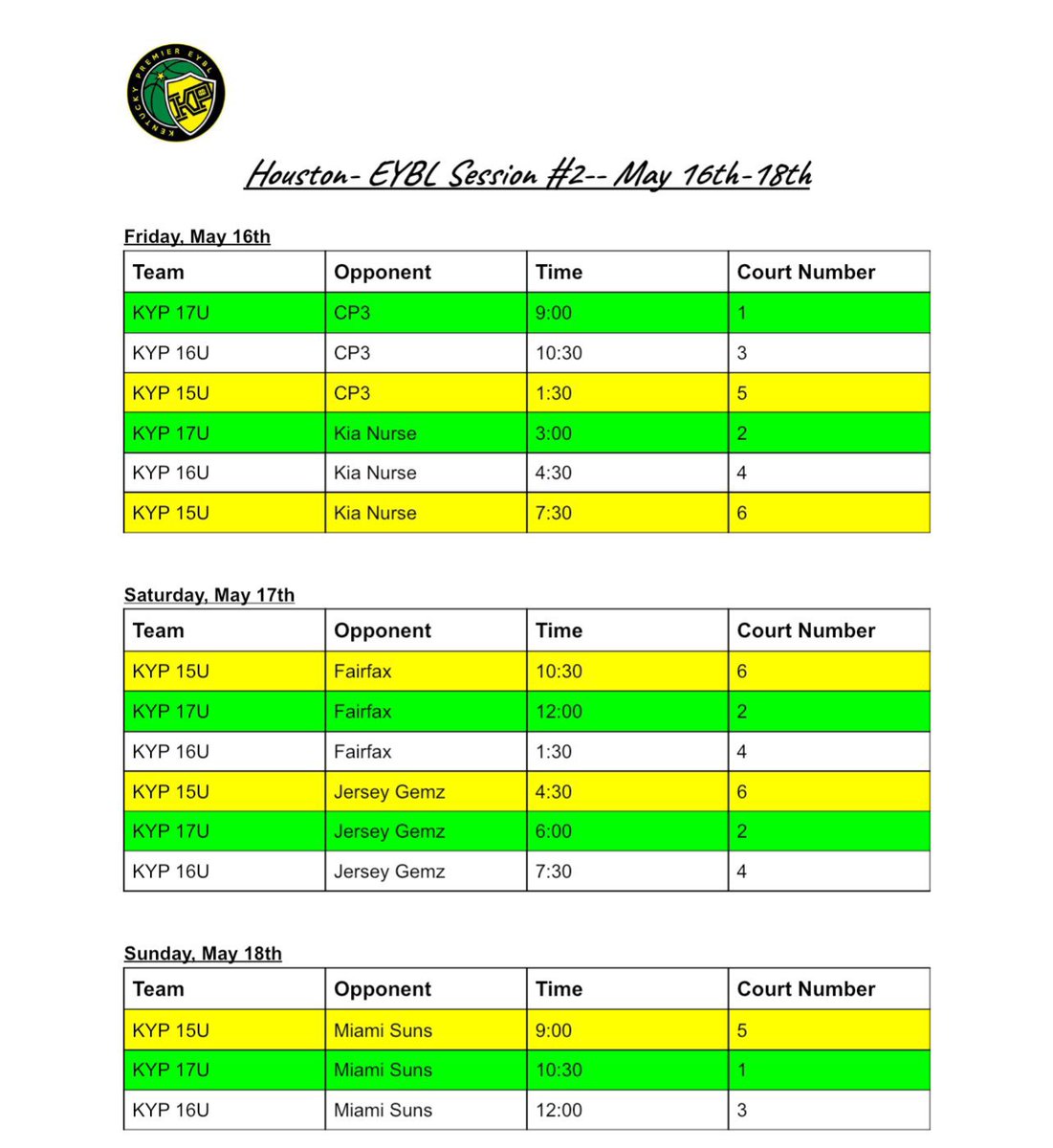 Can’t wait for EYBL Session 2 this weekend in Houston!
<a href="/KentuckyPremier/">Kentucky Premier EYBL</a>