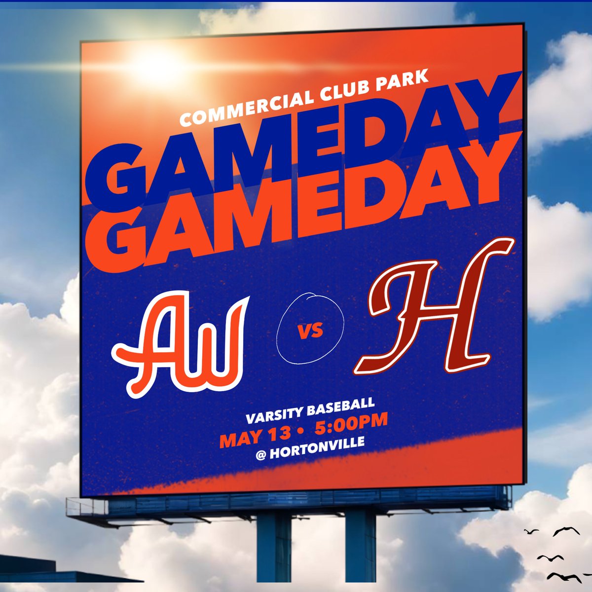 It's Gameday! Terrors will take on the Polar Bears tonight at Commercial Club Park! 5:00pm first pitch! Let's go Terrors!!