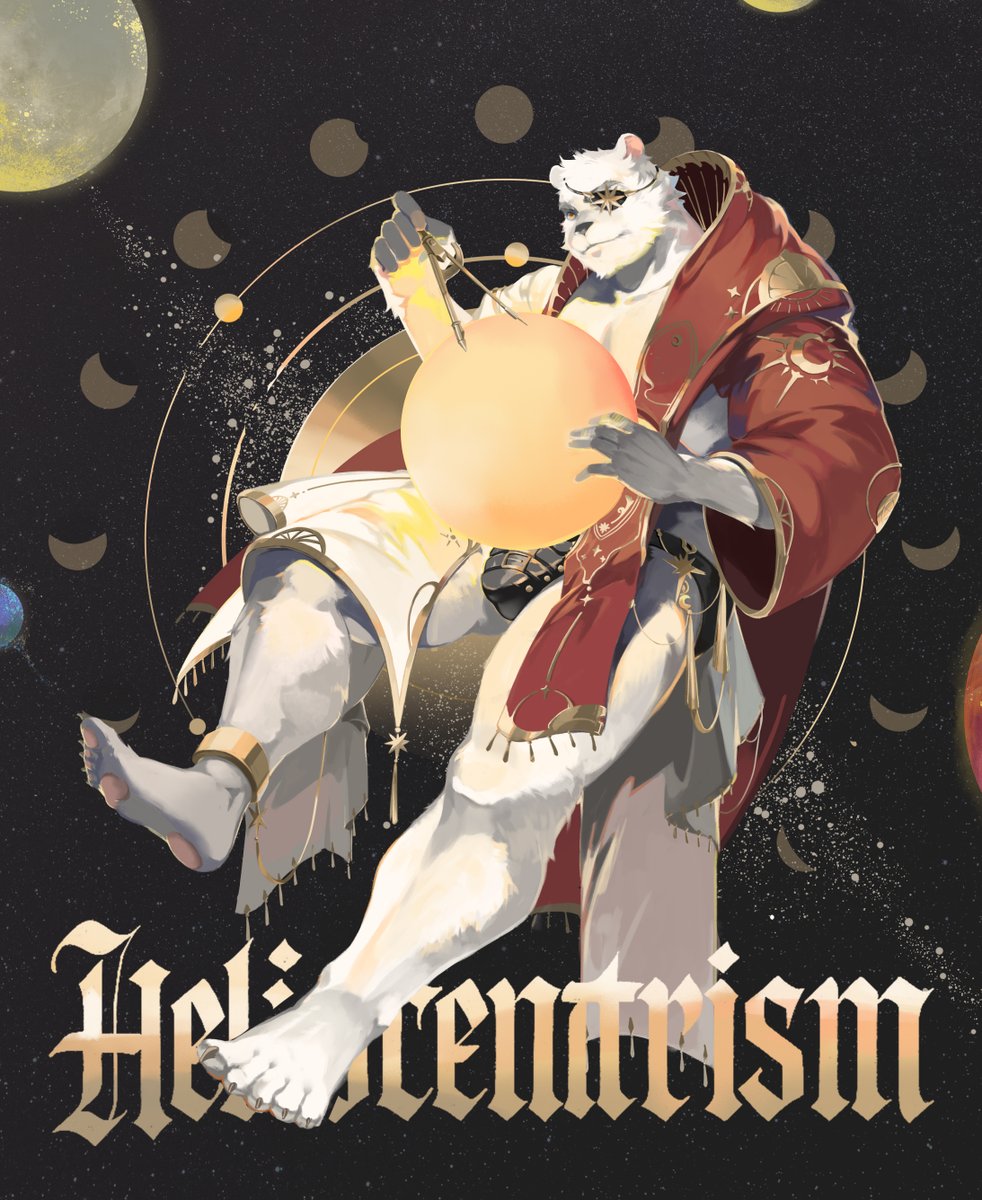Gleipnir69's tweet image. ☀《日心说~Heliocentrism~》Standard Version曲绘解禁☀
Model @NitenichiryuGen