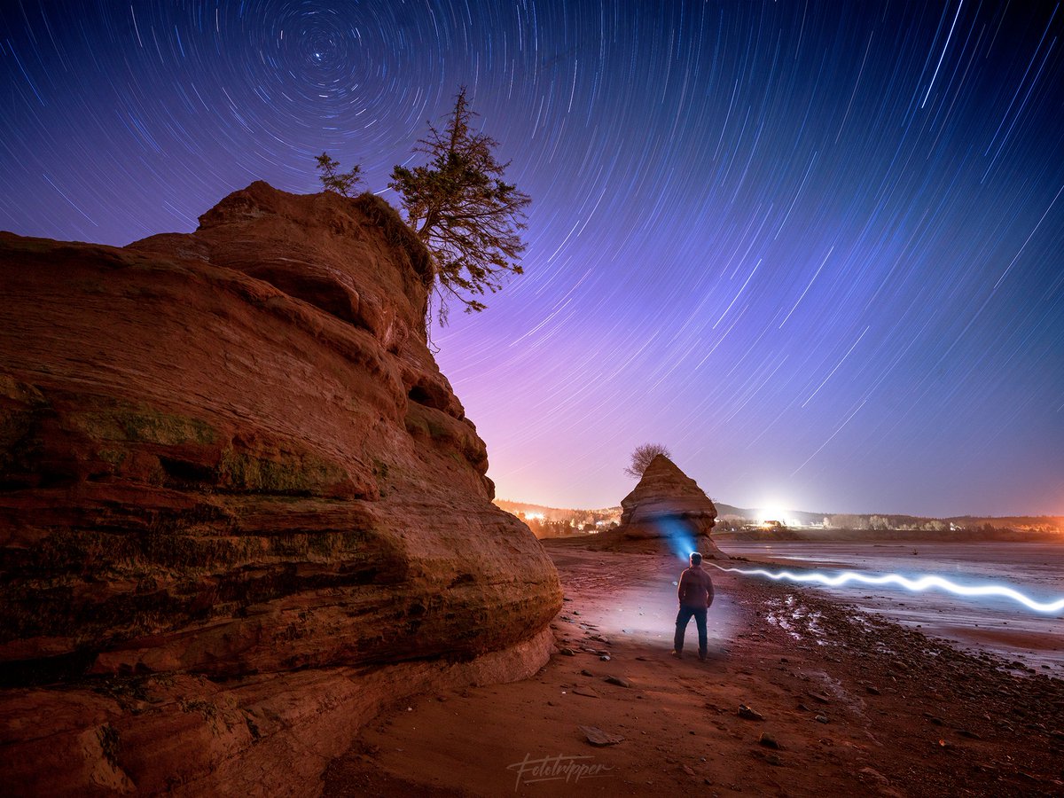 Fototripper (@fototripper) on Twitter photo 'Muddy Mudskipper' - Braving the midnight tides in the Minas Basin. One 15" exposure for the selfie and one 45 minute exposure for everything else.
Shot with the <a href="/Hasselblad/">Hasselblad</a> X2D and the 20-35mm.
Enjoy
Gavin 'Muddy Mudskipper' - Braving the midnight tides in the Minas Basin. One 15" exposure for the selfie and one 45 minute exposure for everything else.
Shot with the <a href="/Hasselblad/">Hasselblad</a> X2D and the 20-35mm.
Enjoy
Gavin