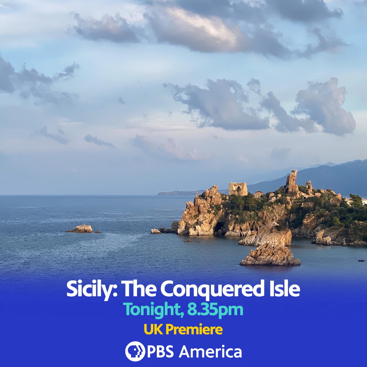 Don't Miss -  Sicily: The Conquered Isle | UK Premiere
Tonight, 8.35pm

From ancient times to the modern era the Mediterranean Sea has been a battleground between waring empires. One island in particular has been at the centre of many great events- the island of Sicily.