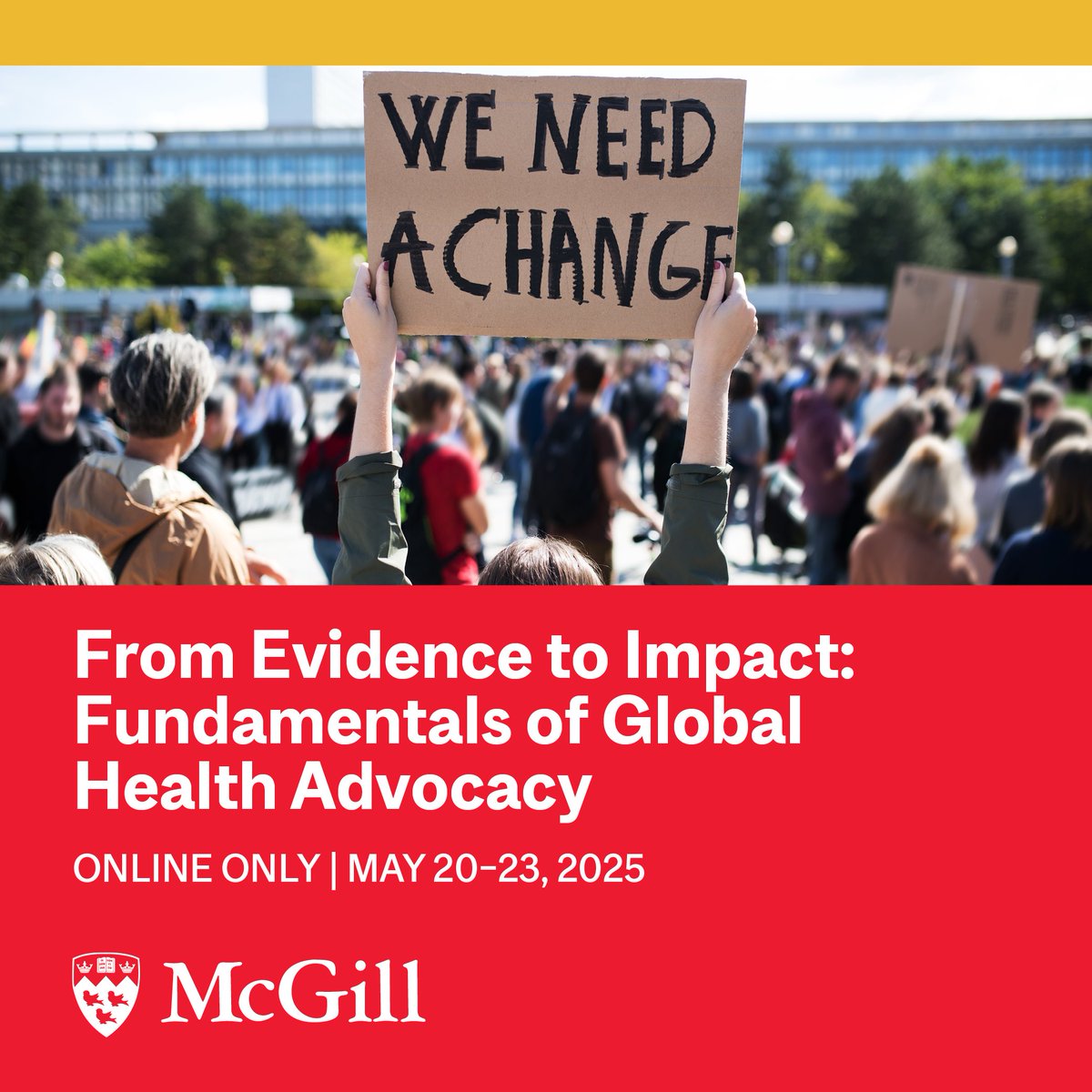 Results Canada (@resultscda) on Twitter photo Whether you're brand new to advocacy or a seasoned professional, our global health advocacy course is perfect for you! An exciting combination of lectures👩🏫, interactive activities ⚙️, case studies 📒, guest speakers 🗣️ and more awaits!
Thank you to <a href="/McGillGHP/">McGill Global Health Programs</a> for partnering Whether you're brand new to advocacy or a seasoned professional, our global health advocacy course is perfect for you! An exciting combination of lectures👩🏫, interactive activities ⚙️, case studies 📒, guest speakers 🗣️ and more awaits!
Thank you to <a href="/McGillGHP/">McGill Global Health Programs</a> for partnering