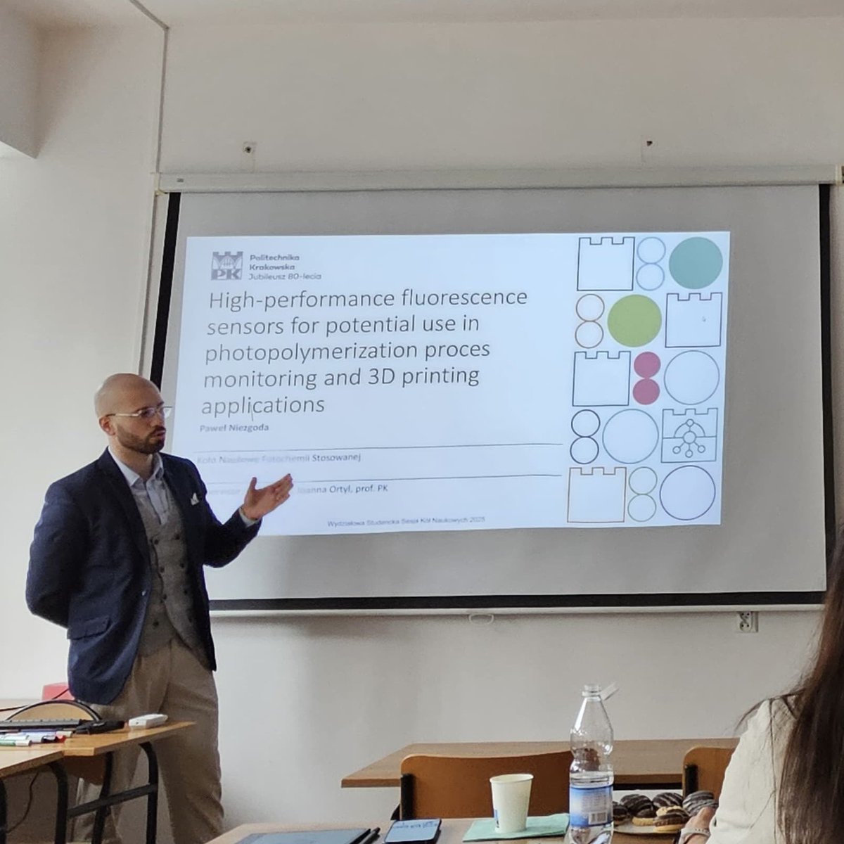 Paweł Niezgoda (@niezgodapawel) on Twitter photo I am very pleased to inform you that today I had the pleasure of participating in the departmental session of scientific circles during which I gave a presentation about fluorescence sensors. Special thanks go to Professor <a href="/JoannaOrtyl/">Joanna Ortyl</a> and all colleagues from the #OrtylPhotoLab I am very pleased to inform you that today I had the pleasure of participating in the departmental session of scientific circles during which I gave a presentation about fluorescence sensors. Special thanks go to Professor <a href="/JoannaOrtyl/">Joanna Ortyl</a> and all colleagues from the #OrtylPhotoLab